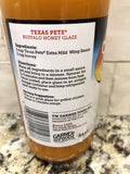 2 BOTTLES Texas Pete Extra Mild Buffalo Wing Sauce Dip 12 Oz Chicken