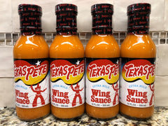 4 BOTTLES Texas Pete Extra Mild Buffalo Wing Sauce Dip 12 Oz Chicken