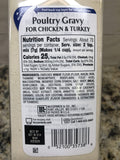 8 JARS McCormick Premium Poultry Gravy Mix 18 oz Chicken Meat