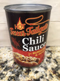 5 CANS Hot Texas Tailgate Chili Sauce Hot Dog Hamburger Sauce Pete