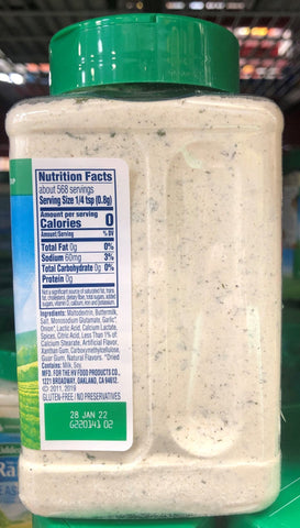 Hidden Valley Original Ranch Salad Dressing Seasoning Mix, 16 oz