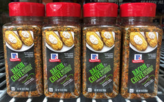 4 JARS McCormick Bacon & Chives Seasoning 10 oz Potato Beef Meat