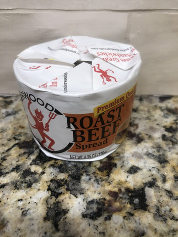 12 Cans Underwood Roast Beef Spread 4.25 oz. Can