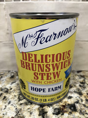 Boone Brands Mrs Fearnows Brunswick Stew 20 oz Can Soup Chicken