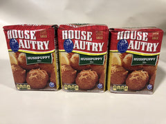 3 BAGS House Autry Original Hush Puppy Batter Fry Fried Sweet Flour 2 Lbs Fish