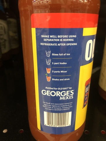 George’s Mixes Old Bay Bloody Mary Mix, 32 oz