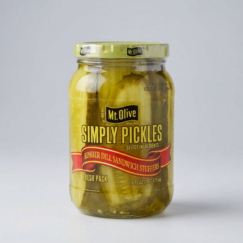 Mount Olive Simply Pickles Kosher Dill Sandwich Stuffers, 16 oz