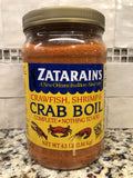 2 JARS Zatarain's Seasoning Crawfish Shrimp & Crab Boil 4.5 lb Fish Mix FRY