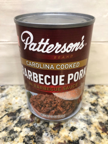 Patterson's Carolina Cooked Barbecue Pork in Sauce BBQ Sandwich Pulled Meat