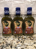 3 BOTTLES Kraft Parmesan Pesto Olive Oil Vinaigrette Salad Dressing 14 oz FREE SHIP