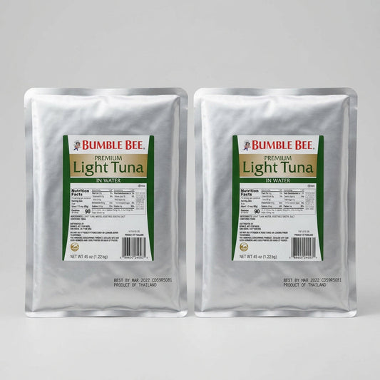 Bumble Bee Premium Light Tuna in Water, 43 oz