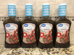 4 BOTTLES Great Value Balsamic Vinaigrette Salad Dressing & Marinade 16 oz