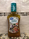 4 BOTTLES Great Value Traditional Italian Salad Dressing 16 oz Marinade