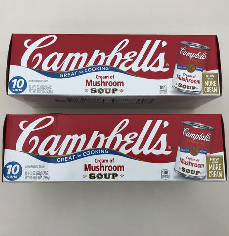 Campbell's Condensed Cream of Mushroom Soup, 10.5 oz
