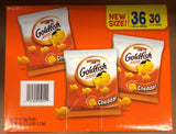 Pepperidge Farm Goldfish Cheddar Cheese Crackers 36 count 1.25 oz FREE SHIP