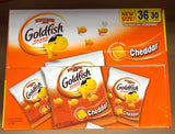 Pepperidge Farm Goldfish Cheddar Cheese Crackers 36 count 1.25 oz