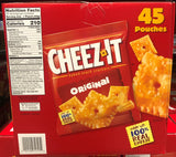 Cheez-It Original Baked Cheese Cracker Snack Packs 1.5 oz 45 packs