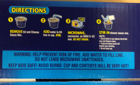 12 Kraft Easy Mac Macaroni & Cheese Cups 2.05 oz Cheesiest Microwaveable