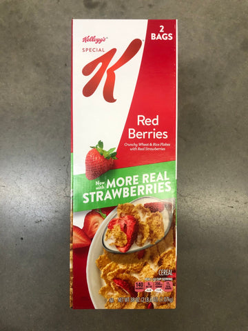 Kellogg's Special K Breakfast Cereal Red Berries 43 oz 2 Bags Strawberry