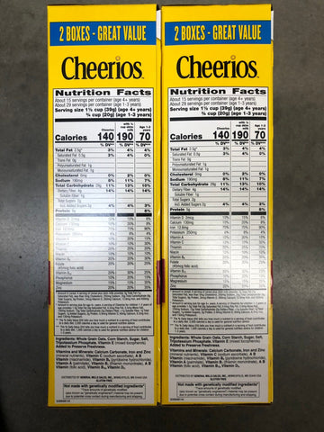 General Mills Cheerios Gluten-Free Cold Cereal, 20.35 oz
