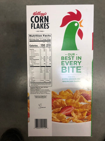 Kellogg's Corn Flakes Cereal, 43 oz
