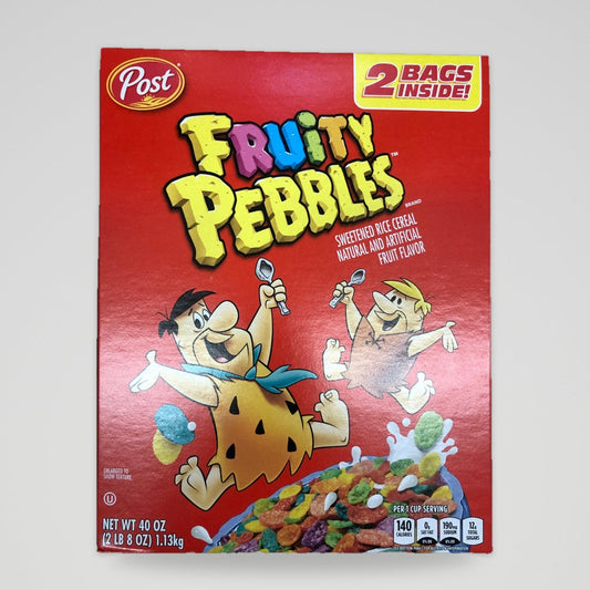 Post Fruity Pebbles Cereal, 48 oz