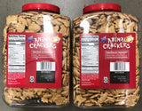 TWO JUGS - 10 POUNDS Member's Mark Animal Crackers 5 lbs Cookie Biscuit