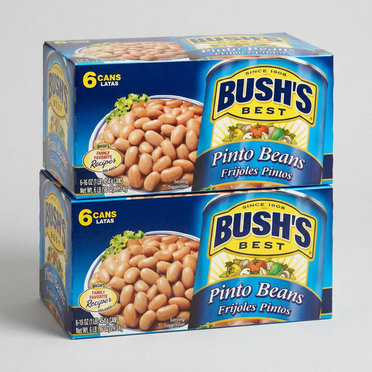 12 Cans of Bush's Pinto Beans, 15 oz