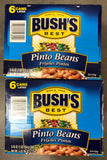 12 Cans of Bush's Pinto Beans, 15 oz