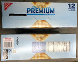 2 Boxes Nabisco Original Premium Saltine Crackers 48 oz FREE SHIP