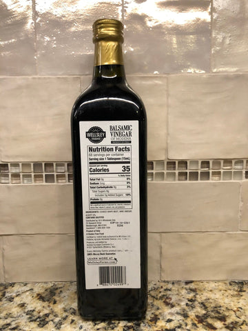 2 Bottles Wellsley Farms Balsamic Vinegar 1L Modena Italy Grape