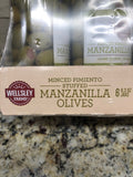 6 JARS Wellsley Farms Spanish Stuffed Manzanilla Olives 8.3 oz. Jar