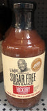 G Hughes Sugar Free Smokehouse Hickory Flavored BBQ Sauce 18 oz Bottle Barbecue Dip