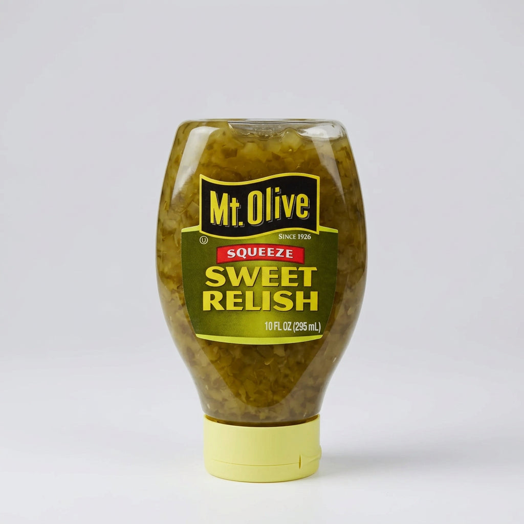 Mount Olive Squeeze Sweet Pickle Relish, 10 oz