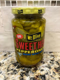 4 Jars Mount Olive Sweet Heat Pepperoncini Peppers 12 oz