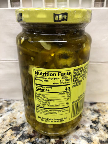 4 Jars Mount Olive SWEET HEAT Jalapeno Pepper Slices 12 oz Sea Salt Mt Pickles