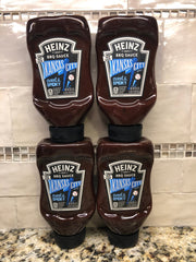 4 BOTTLES Heinz Kansas City Style Sweet & Smoky BBQ Sauce, 20.2 oz Dip KC