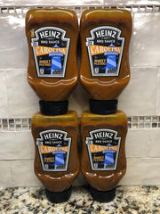 4 BOTTLES Heinz Carolina Mustard Style BBQ Sauce, 18.7 oz Dip Barbecue Pork SC