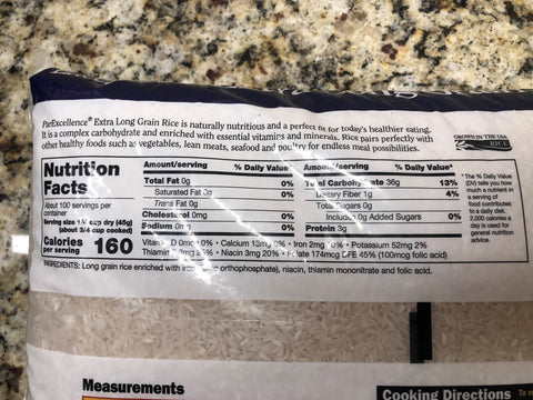 10 POUNDS BULK Par Excellence Extra Long Grain Rice 10 lbs
