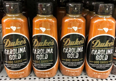 4 BOTTLES Duke's Carolina Gold BBQ Sauce Barbecue 17 oz Mayo Pork