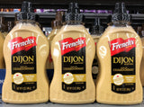 THREE Squeeze Bottle of French's Dijon Mustard with Chardonnay 12 Oz Sandwich