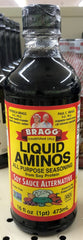 1 Pint Bragg All Natural Liquid Aminos All Purpose Seasoning Soy Substitute 16 oz