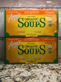 16 Cans of Amy's All Natural Organic Lentil Soup Lentil Vegetable, 14.5 oz