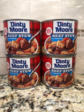 4 CANS Dinty Moore Beef Stew 20 oz Can Brunswick Shepherd's Pie heat and eat