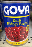 GOYA Dark Kidney Beans 15.5 oz Can 3 Bean Salad soup