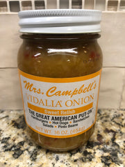 Mrs. Campbell's Sweet Vidalia Onion Home Style Southern Relish Chow Chow