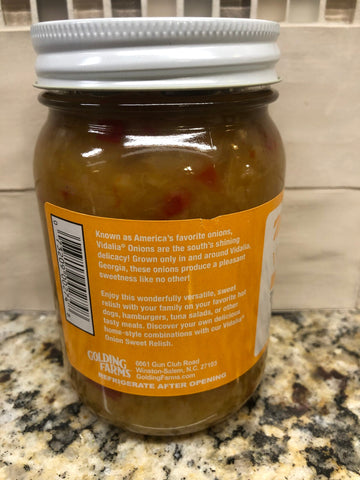 Mrs. Campbell's Sweet Vidalia Onion Home Style Southern Relish Chow Chow