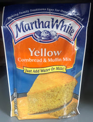 Martha White Yellow Cornbread & Muffin Mix 6.5 oz Just add Water or Milk!