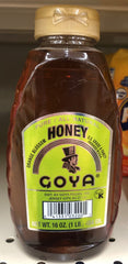 Goya 100% Pure All Natural Honey 16 oz Jar 1 pound Orange Blossom