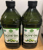 2 BOTTLES Wellsley Farms Organic Extra Virgin Olive Oil 2L Bottle Frying Cooking